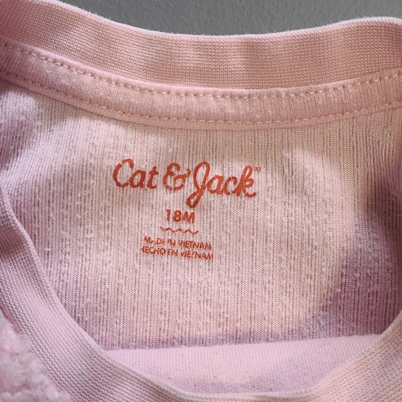 Cat and Jack Pink Sweatshirt - Picture 4 of 5
